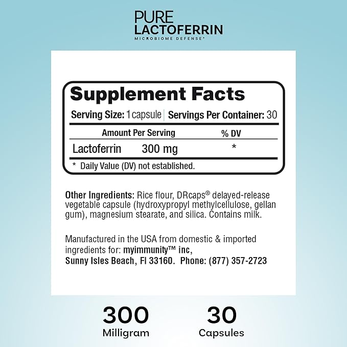 MyImmunity Pure Lactoferrin